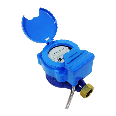 Pulse remote reading water meter